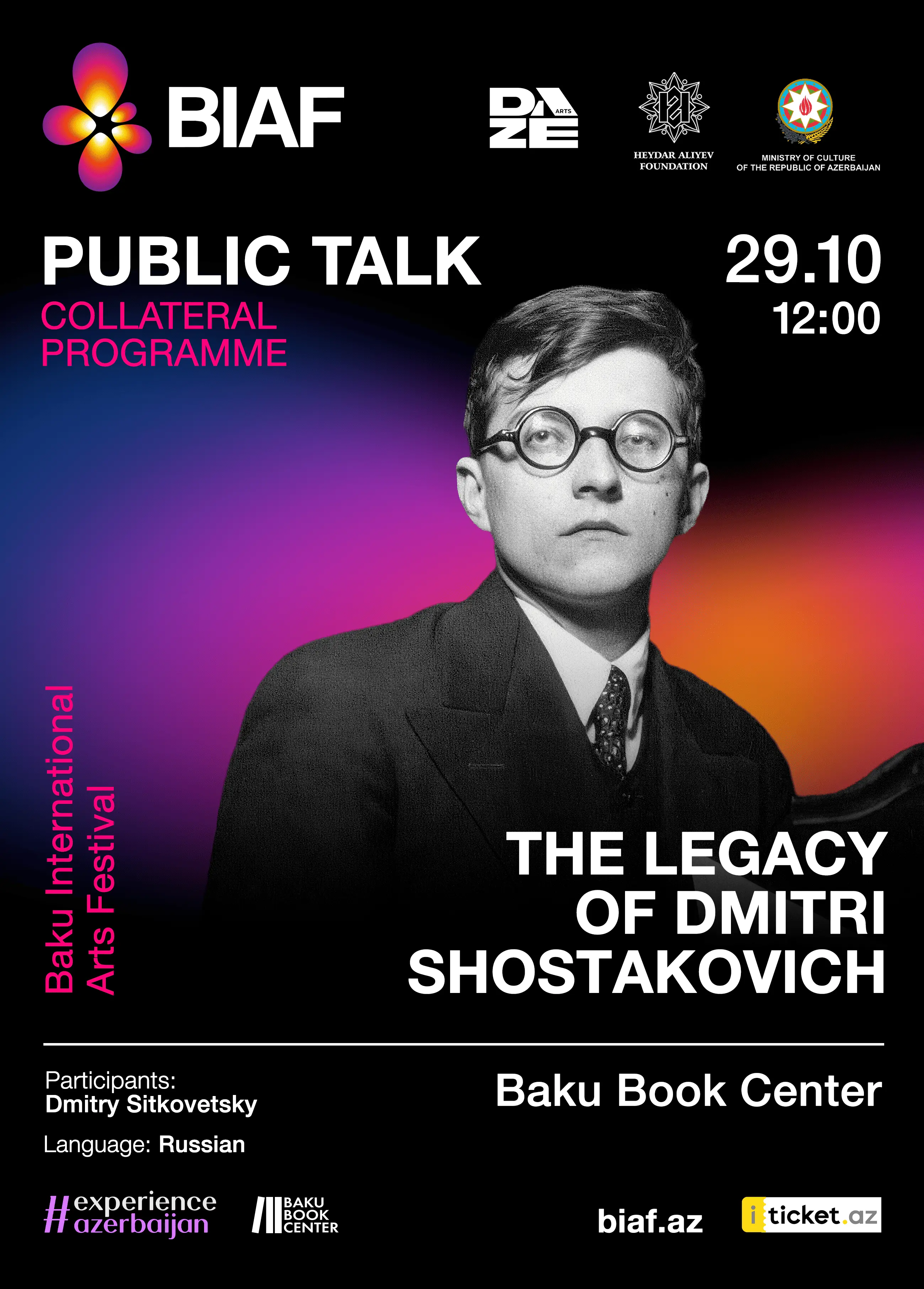 Public Talk The Legacy Of Dmitri Shostakovich